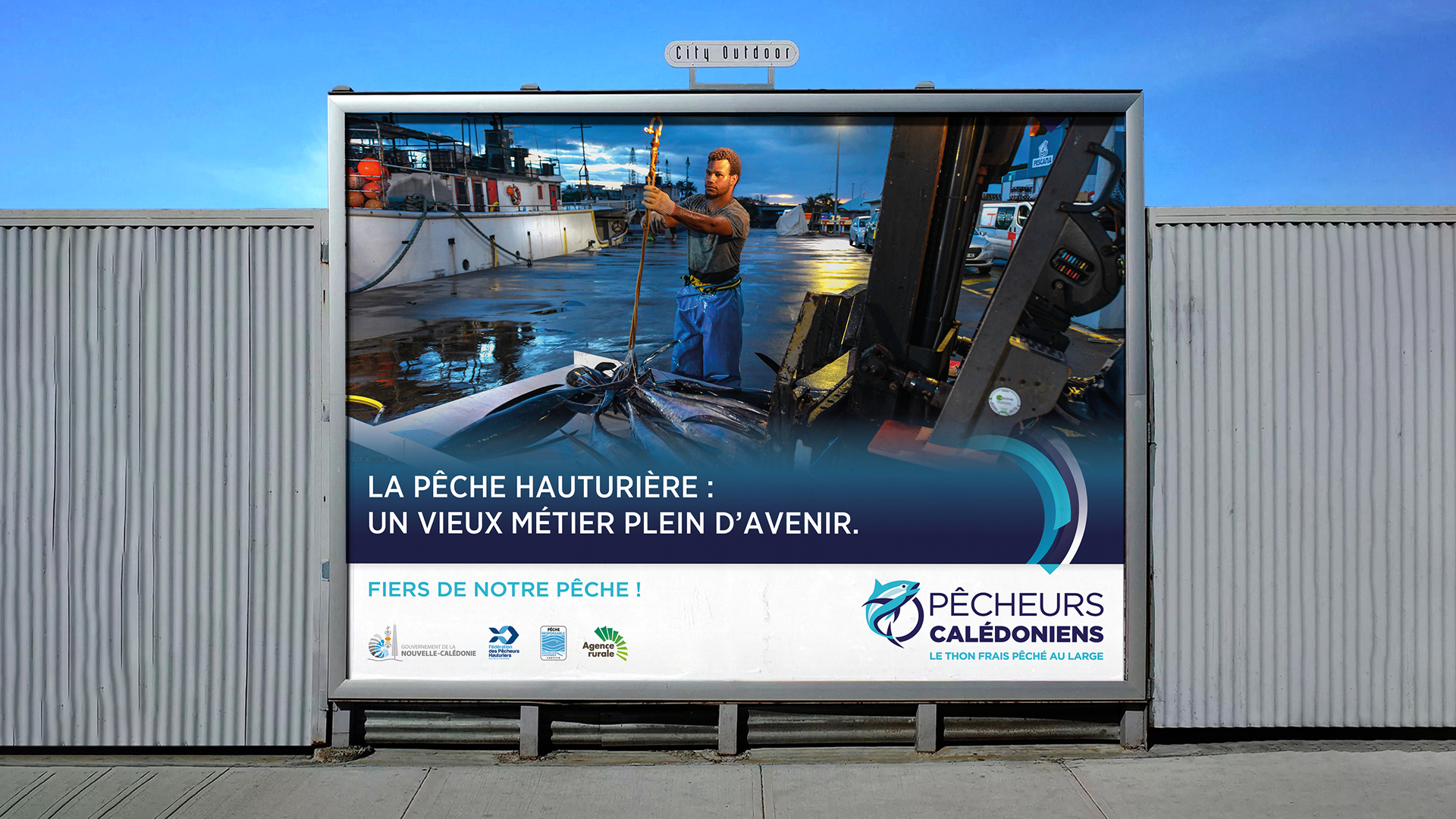 Campagne sur la pêche hauturière - 4x3 thon métier